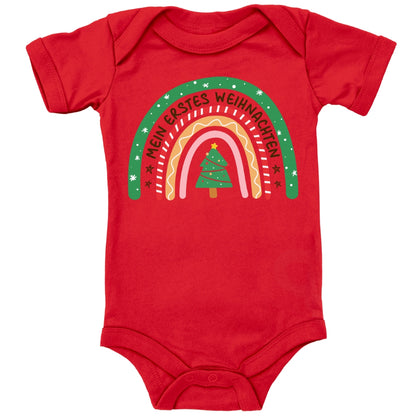 Mein erstes Weihnachten, Weihnachtsbogen, Regenbogen überm Tannenbaum