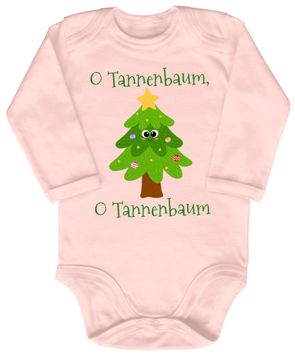 O Tannenbaum, niedlicher Weihnachtsbaum mit Christbaumkugeln