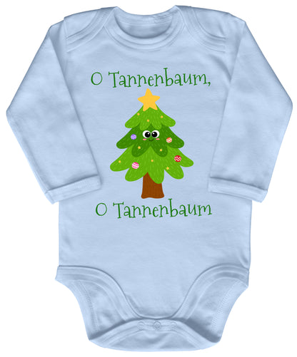 O Tannenbaum, niedlicher Weihnachtsbaum mit Christbaumkugeln