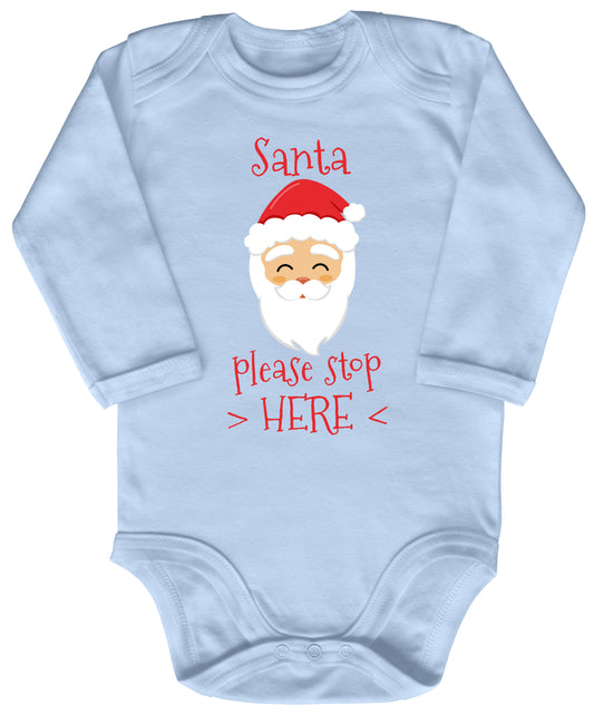 Santa please stop here, Fröhlicher Weihnachtsmann