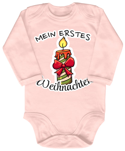 Mein erstes Weihnachten, brennende Kerze