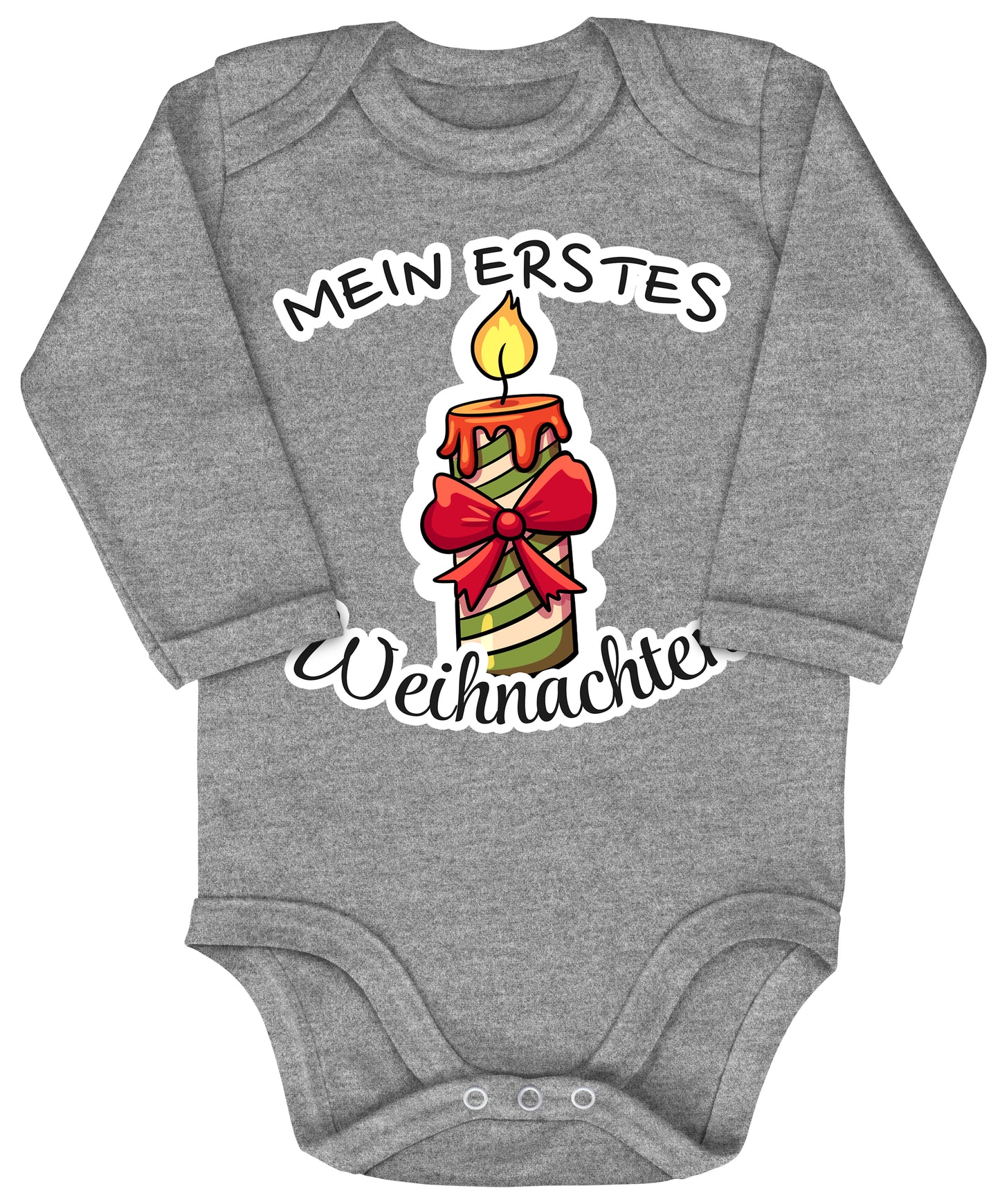 Mein erstes Weihnachten, brennende Kerze