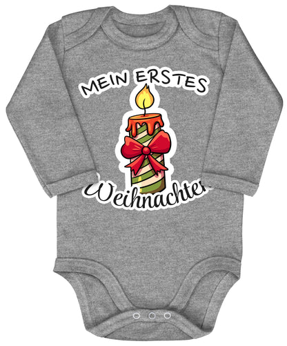 Mein erstes Weihnachten, brennende Kerze