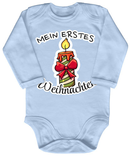 Mein erstes Weihnachten, brennende Kerze