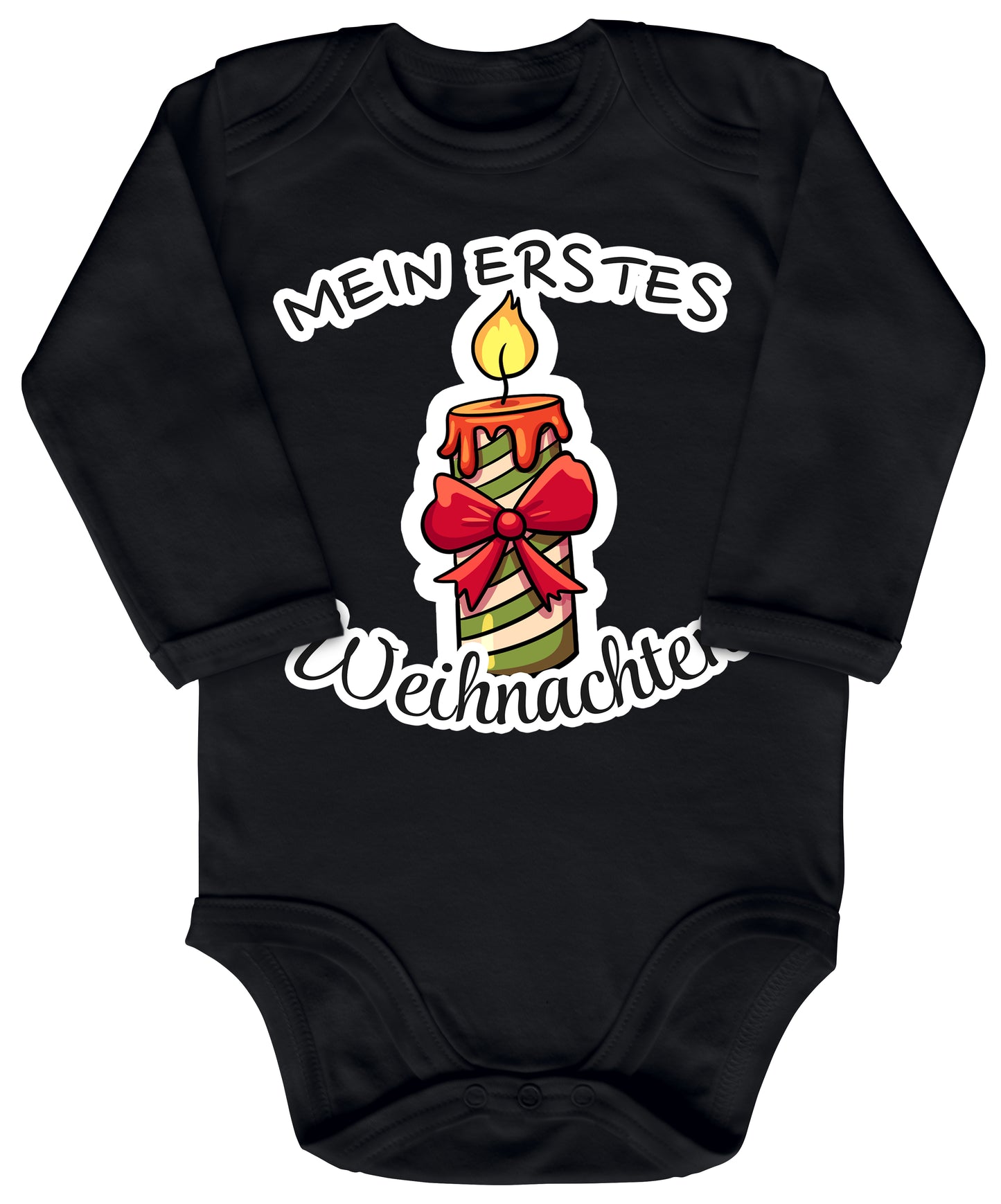Mein erstes Weihnachten, brennende Kerze