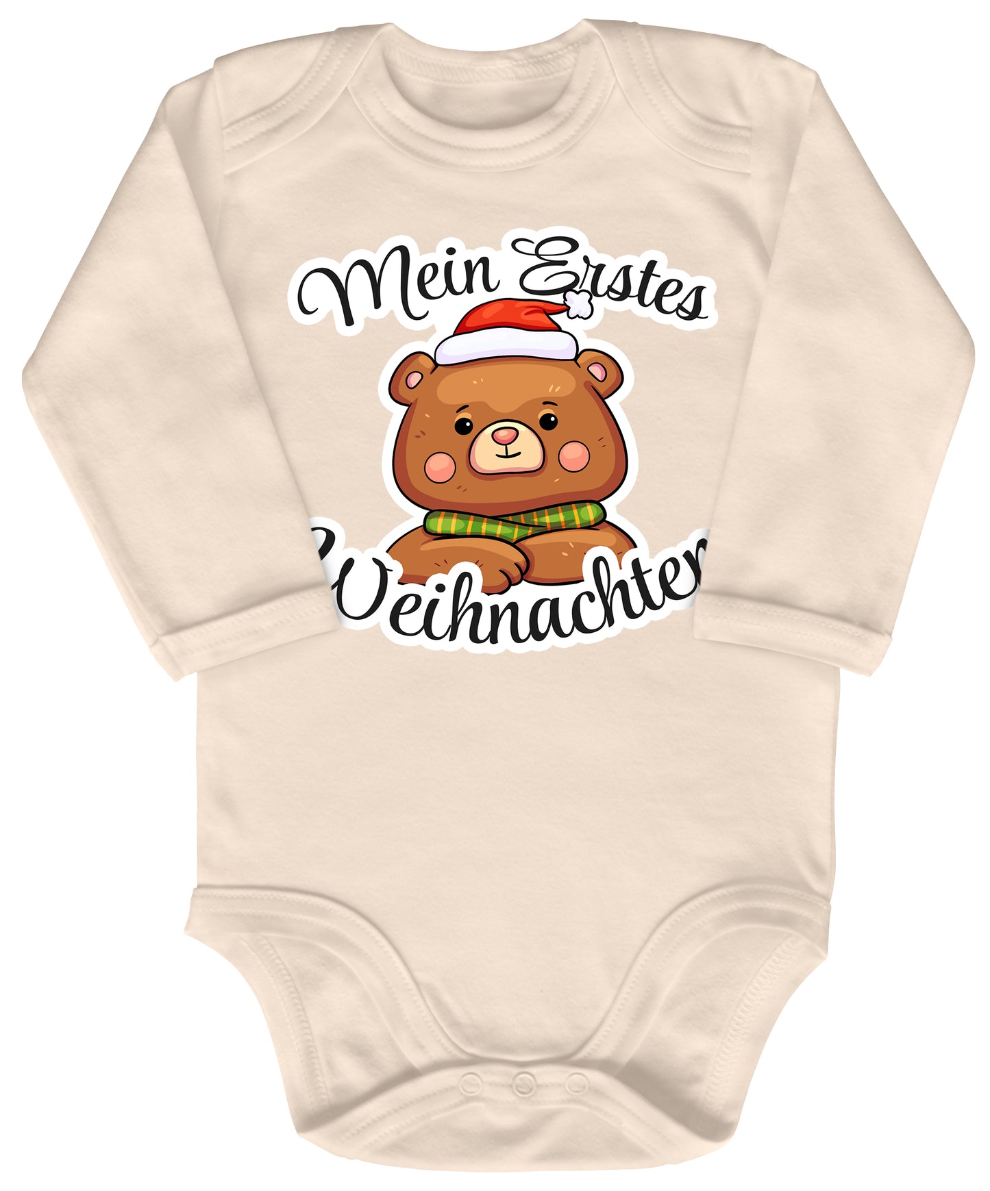 Mein erstes Weihnachten , Teddybär mit Weihnachtsmütze