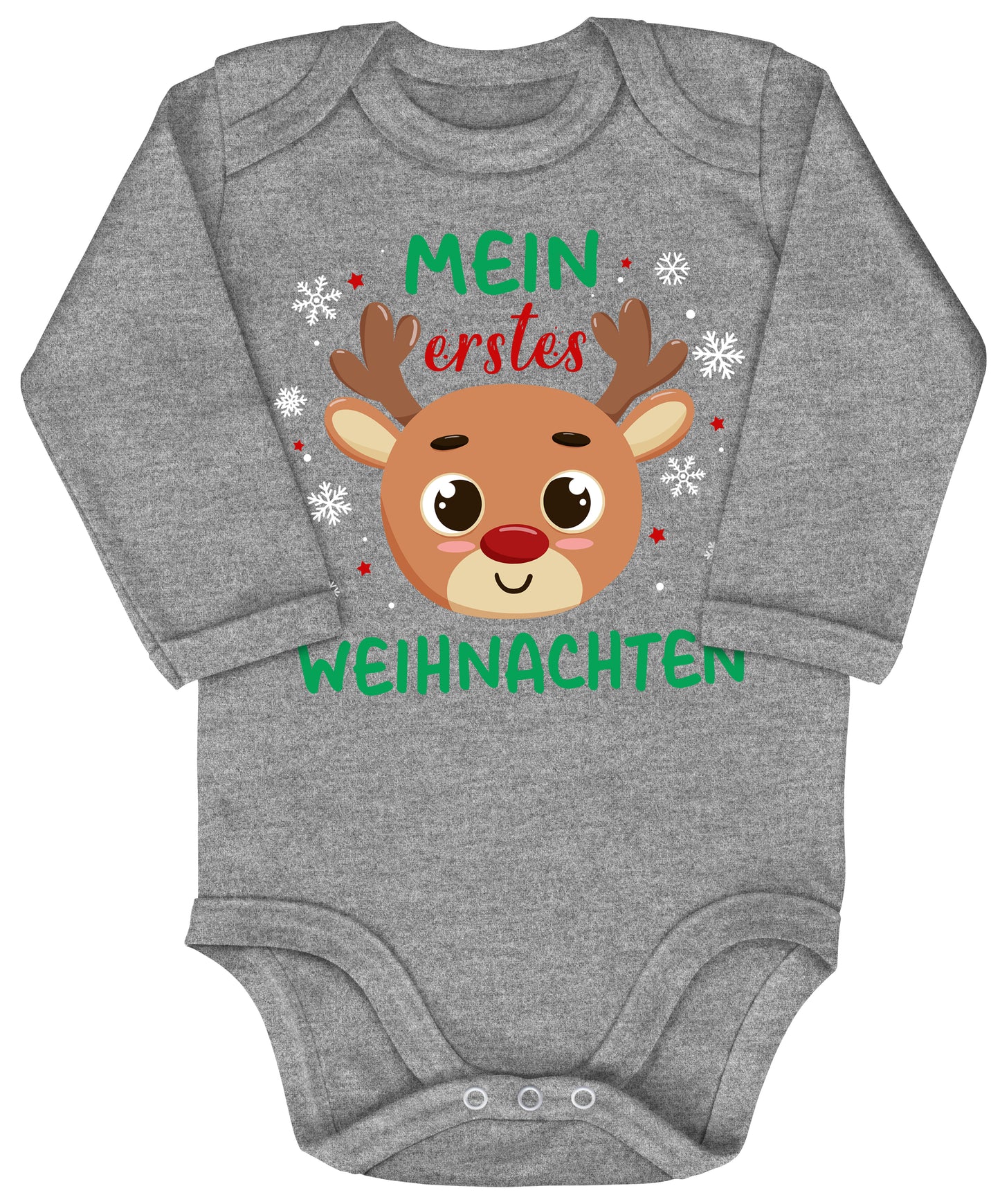 Mein Erstes Weihnachten Rentier mit Roter Nase