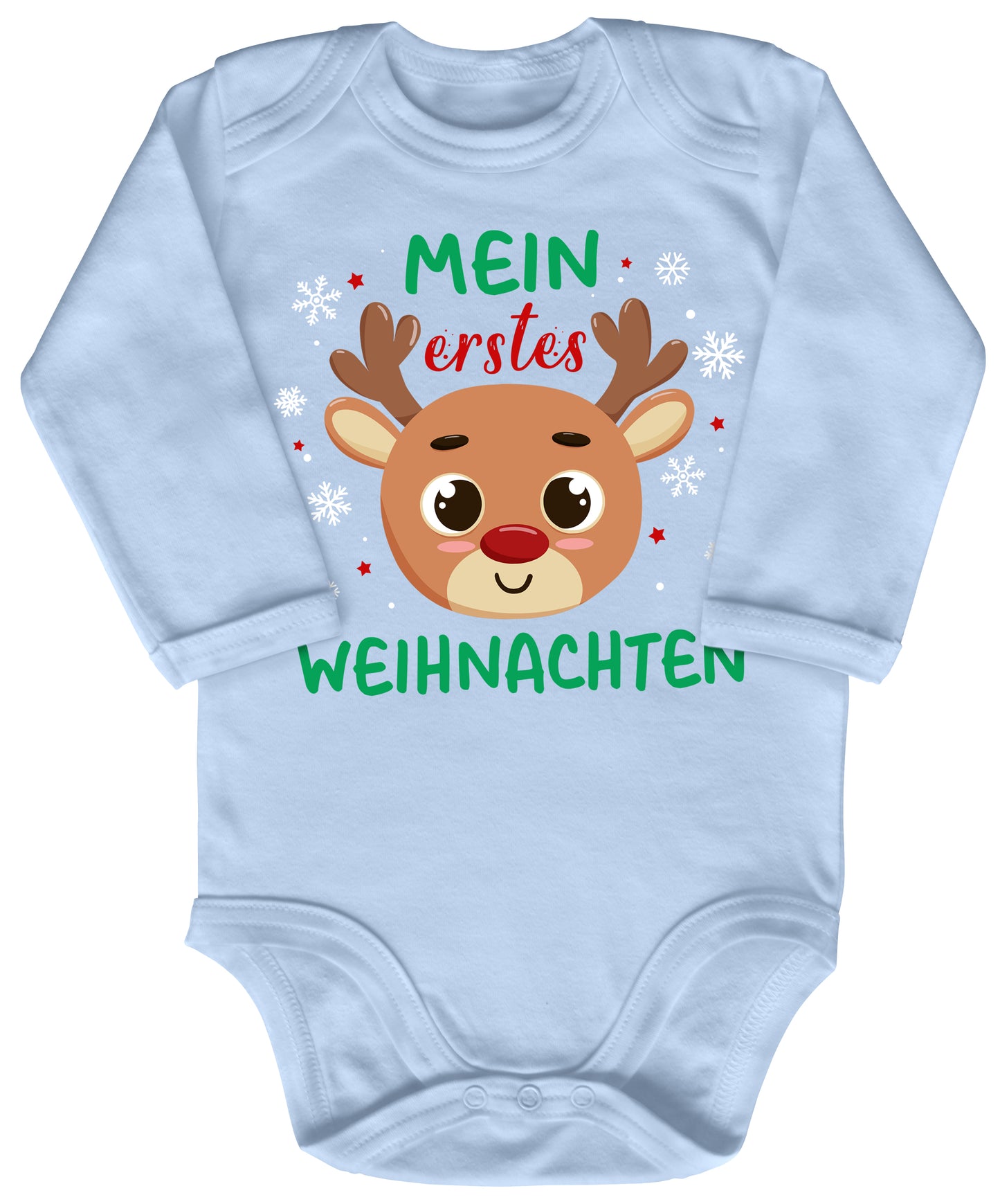 Mein Erstes Weihnachten Rentier mit Roter Nase